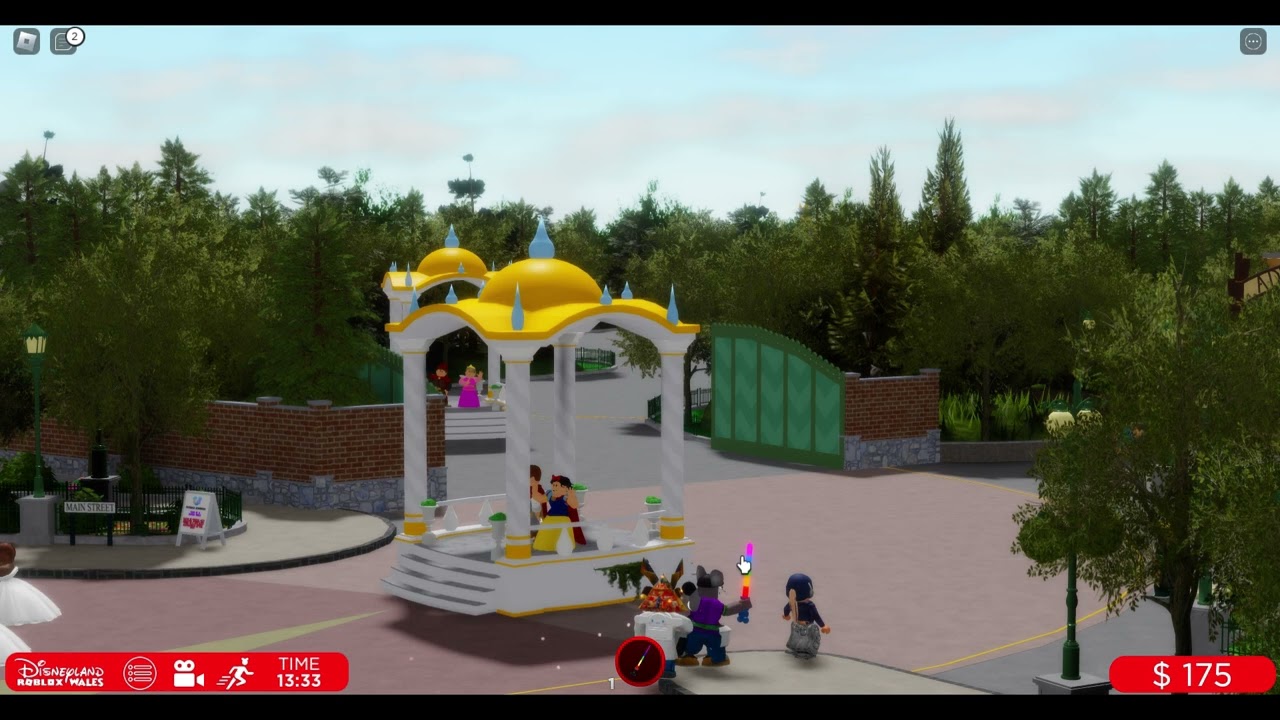 100 Years of Magic Parade Disneyland Wales Roblox.