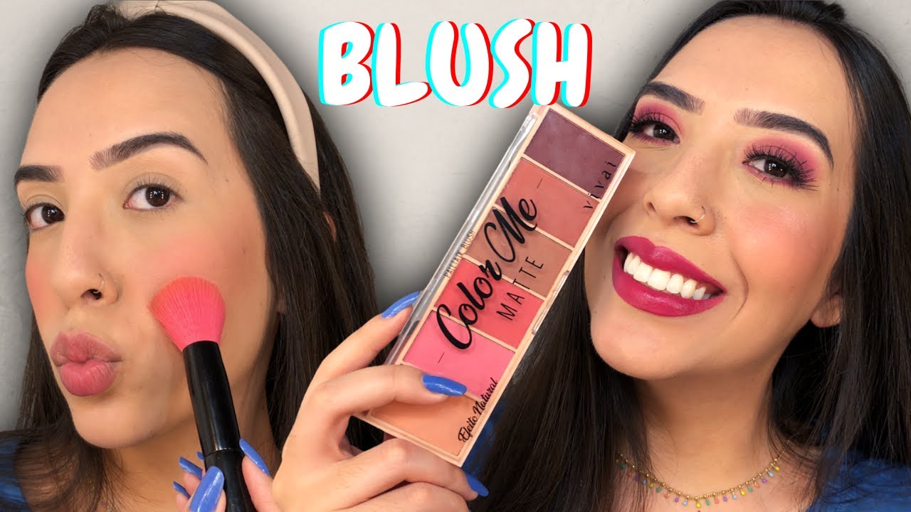 TESTEI A PALETA DE BLUSH COLOR ME | VIVAI