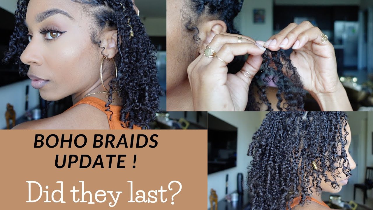 ОБНОВЛЕНИЕ и удаление кос Boho Braids
