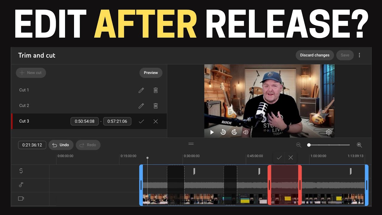 Как редактировать прямые трансляции и видео на YouTube