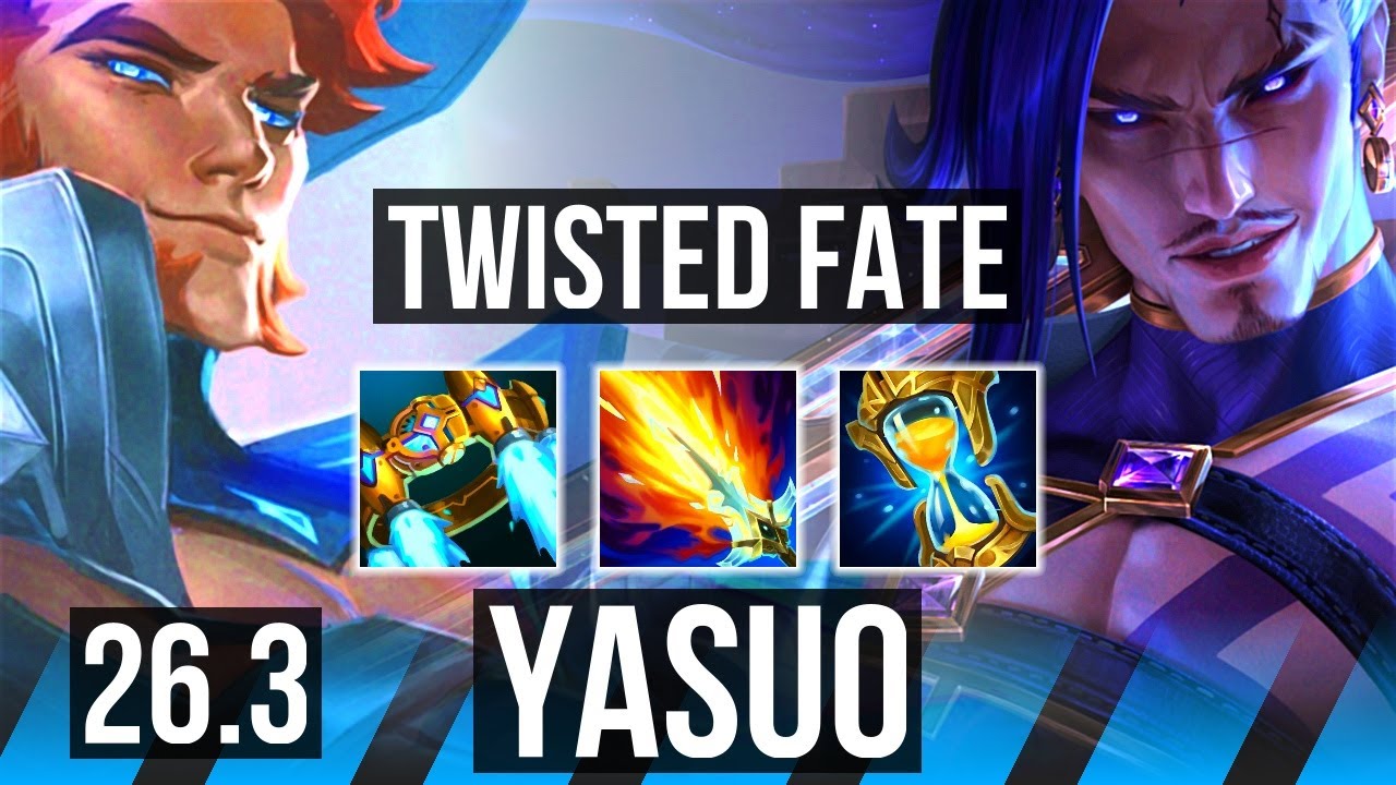 TWISTED FATE vs YASUO (MID) | 54K damage, Good KDA: 14/2/20 | EUW Grandmaster | 26.3