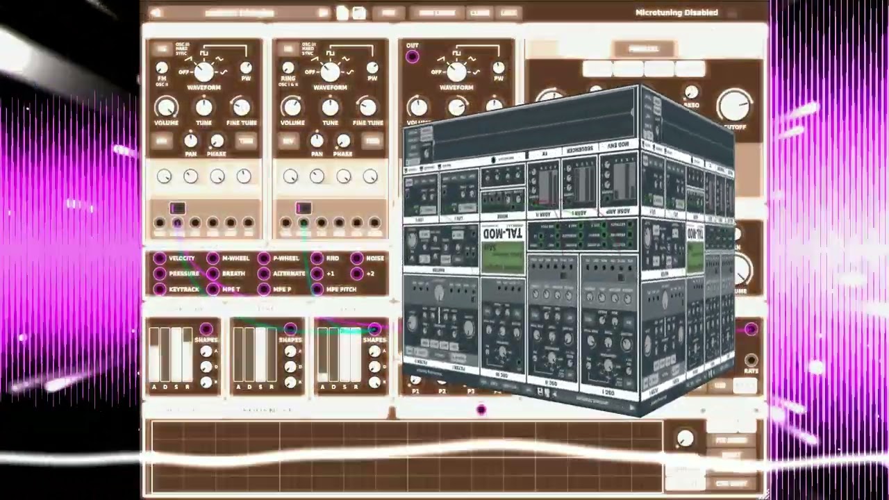 FREE presets bank for TAL-MOD synth VST