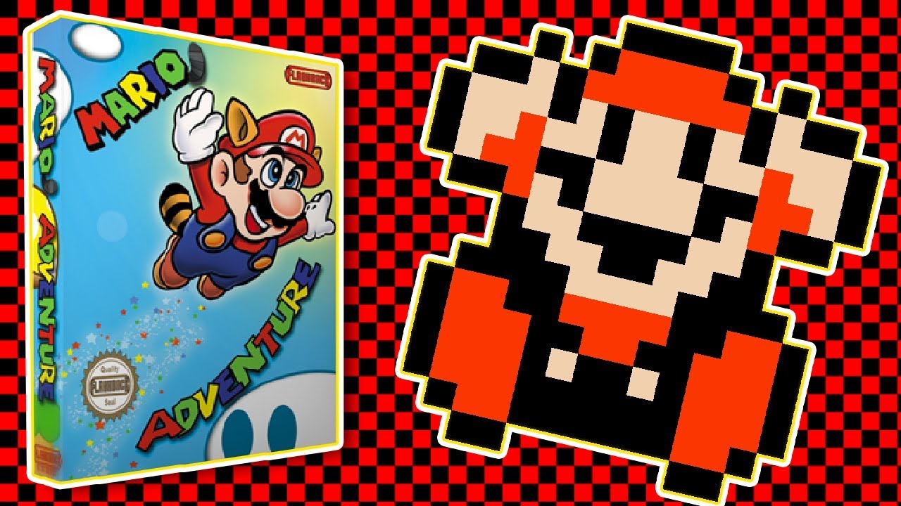 Mario Adventure - Unboxing & Gameplay - NES Rom Hack
