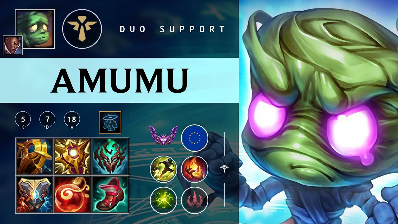 Amumu Support vs Zoe - EUW Master Patch 26.05