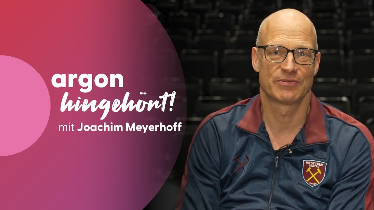 hingehört! Joachim Meyerhoff über die Live-Aufnahme »Man kann auch in die Höhe fallen«