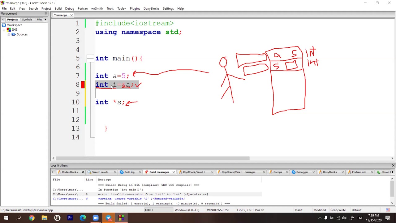 شرح ال pointer في C++