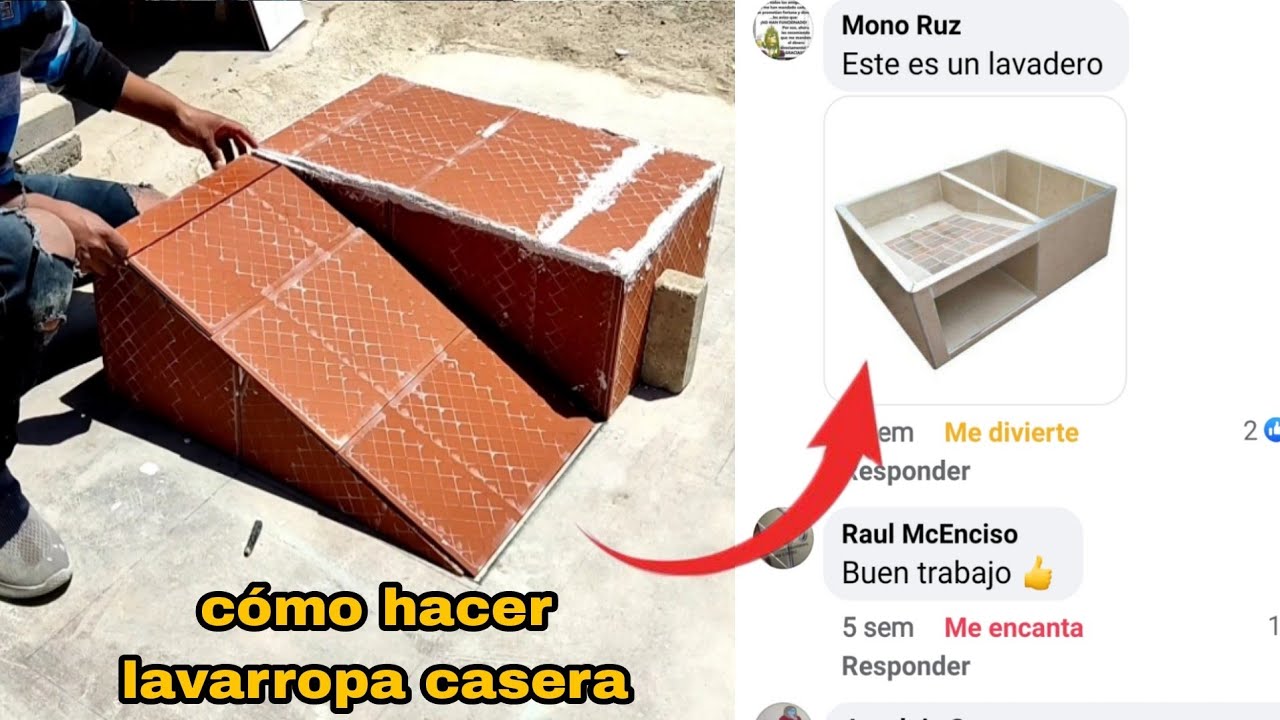 Как сделать самодельную стиральную машину из керамики и цемента?