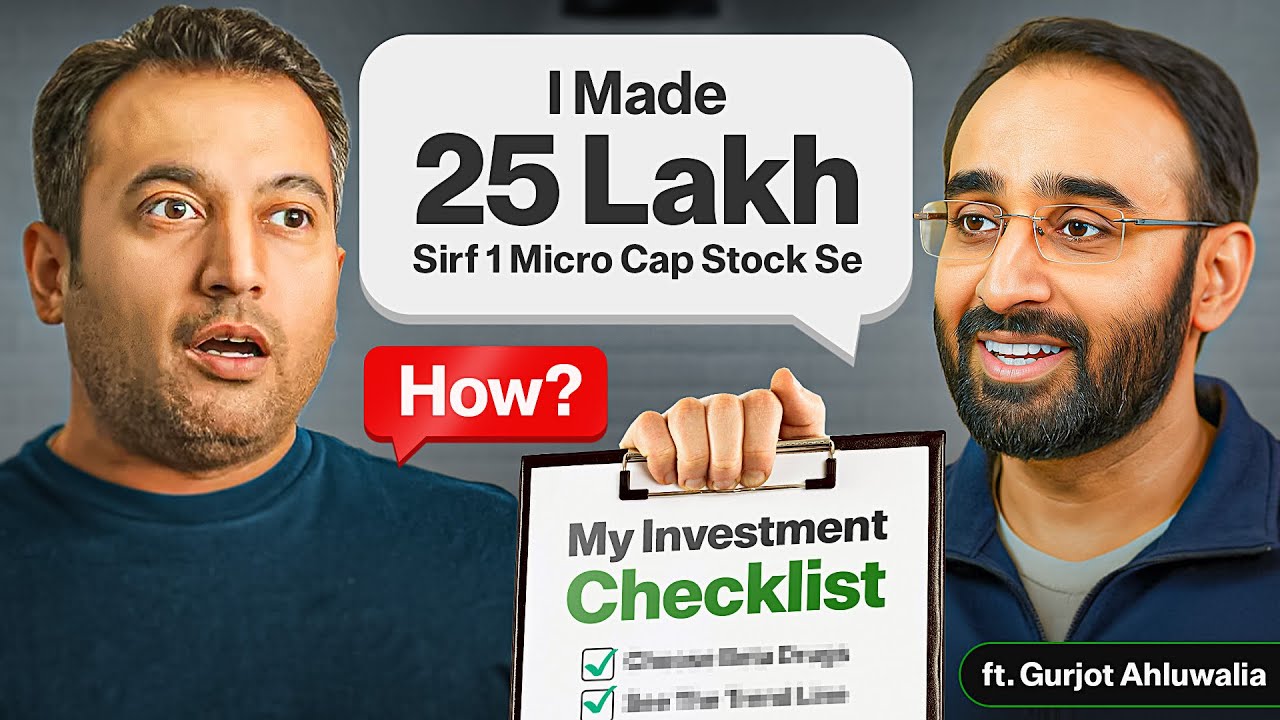 How to Find Multibaggers Stocks in Small & Mid Caps? | Ft.Gurjot Ahluwalia | ‬MastersInOne -EP 54