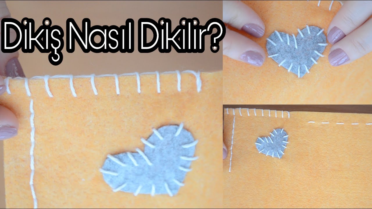Elle Dikiş | 4 Kolay Çeşit!