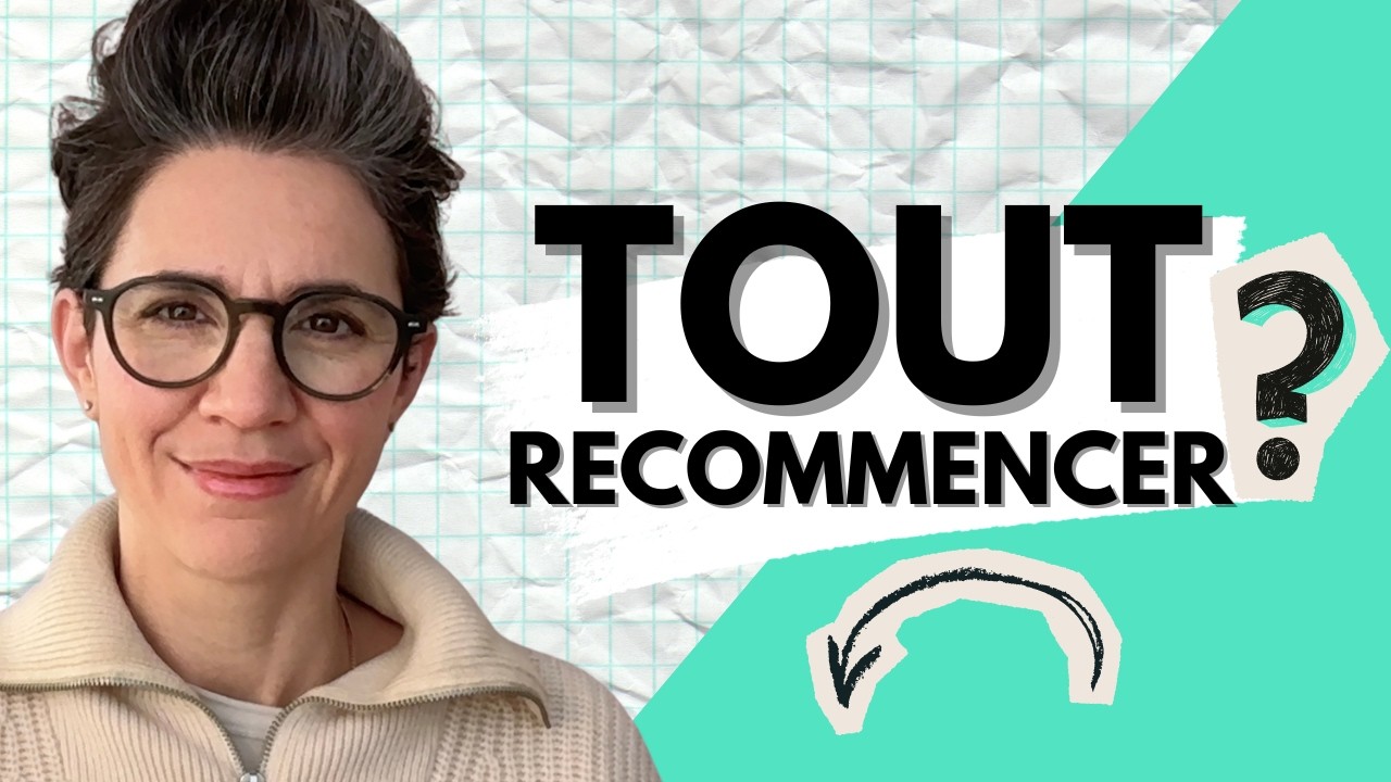 Mon enfant veut qu’on recommence tout depuis le début