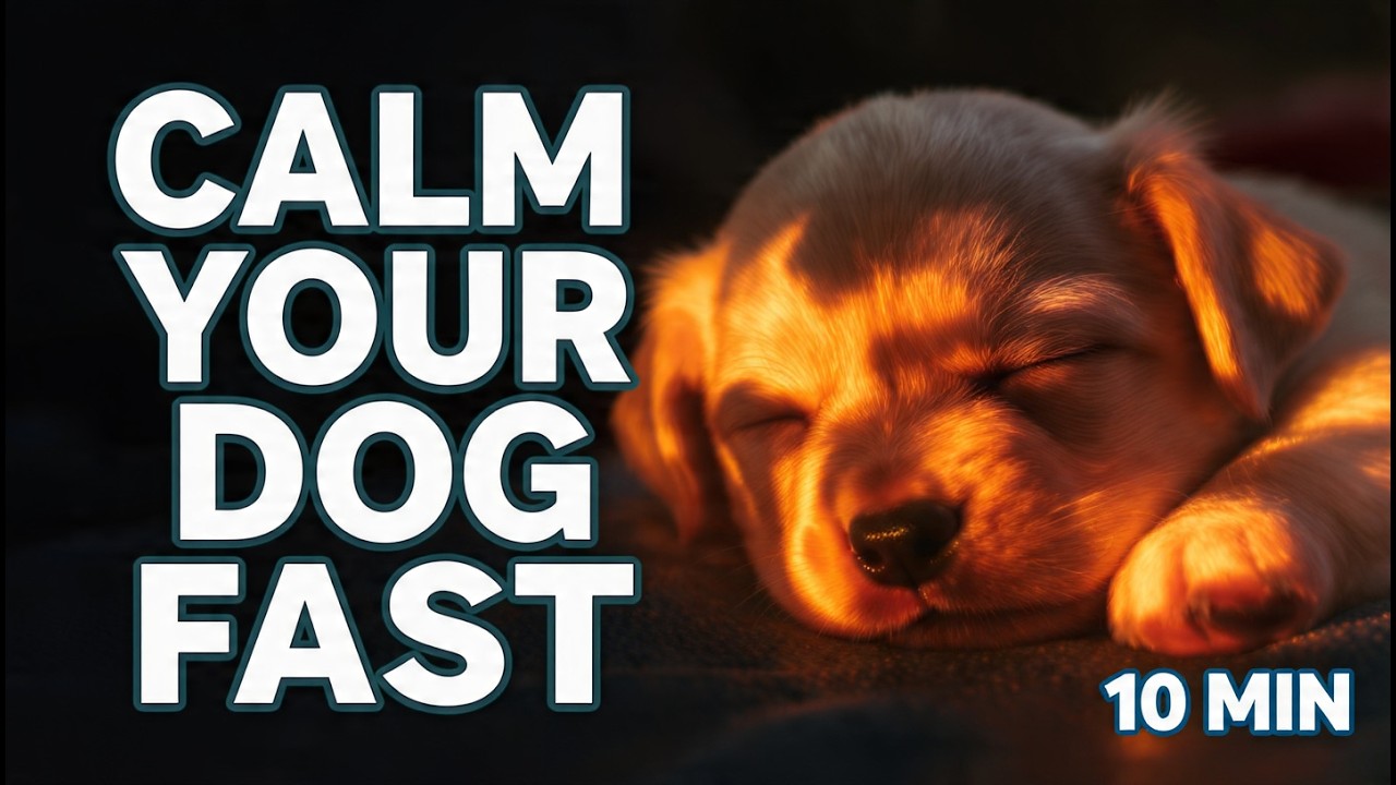 Gentle Dog Music 🐕💖 10 Minutes of Calm & Comfort 🏡✨