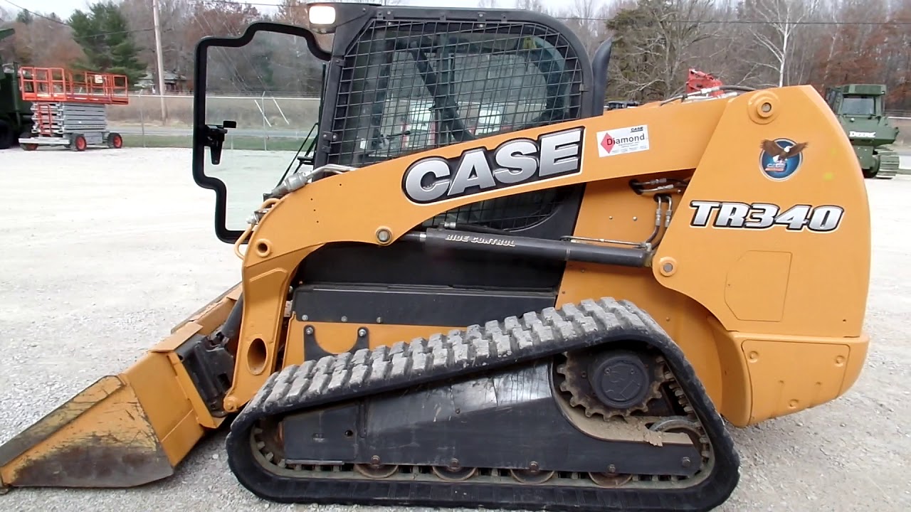 2016 Case TR340 Tracked skid steer Low Hours C&C Equipment