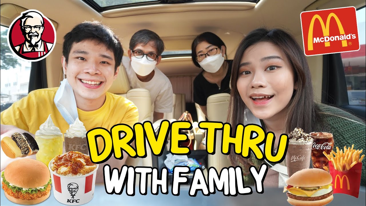 DRIVE THRU WITH FAMILY! SERU BANGET! 😆