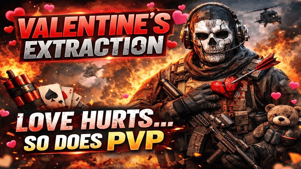 Live Now: 💀 Valentine’s Extraction | Love Hurts… So Does PvP! 💘 On our way to 300 Subs!