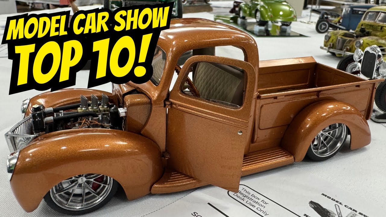 Model Car Show Top 10 Picks (Model Car Builders of NC SC and Virginia Aug 2025)