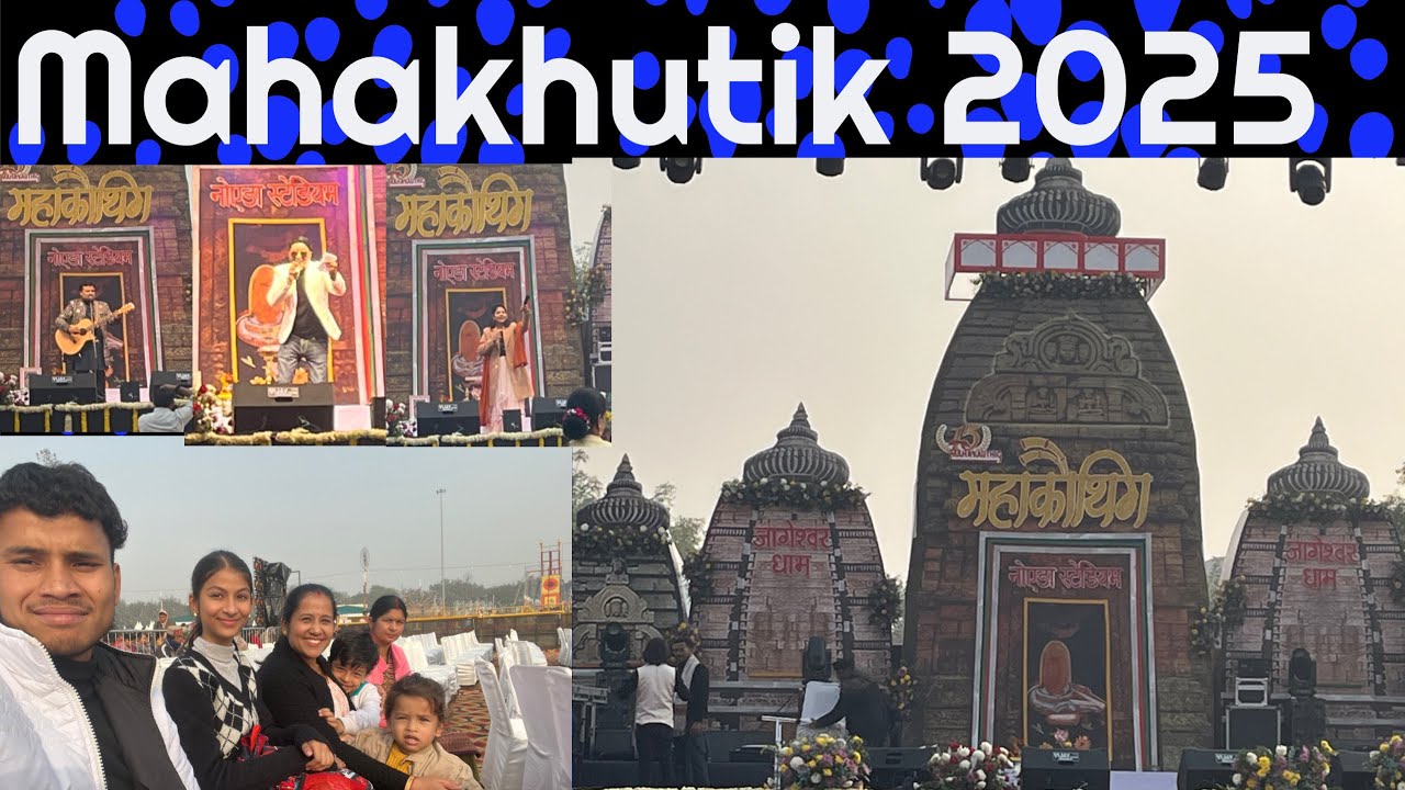 Vlog-91 Mahakhutik2025 ||#uttrakahndi #pahadi #mahakhutik #noidastadium #viralvideos #vlogging #yt 