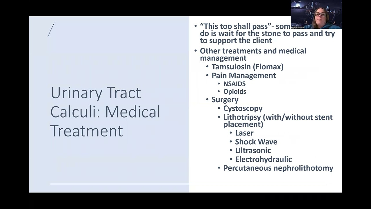 Adult Med/Surg: Kidney Stones NEW Lecture