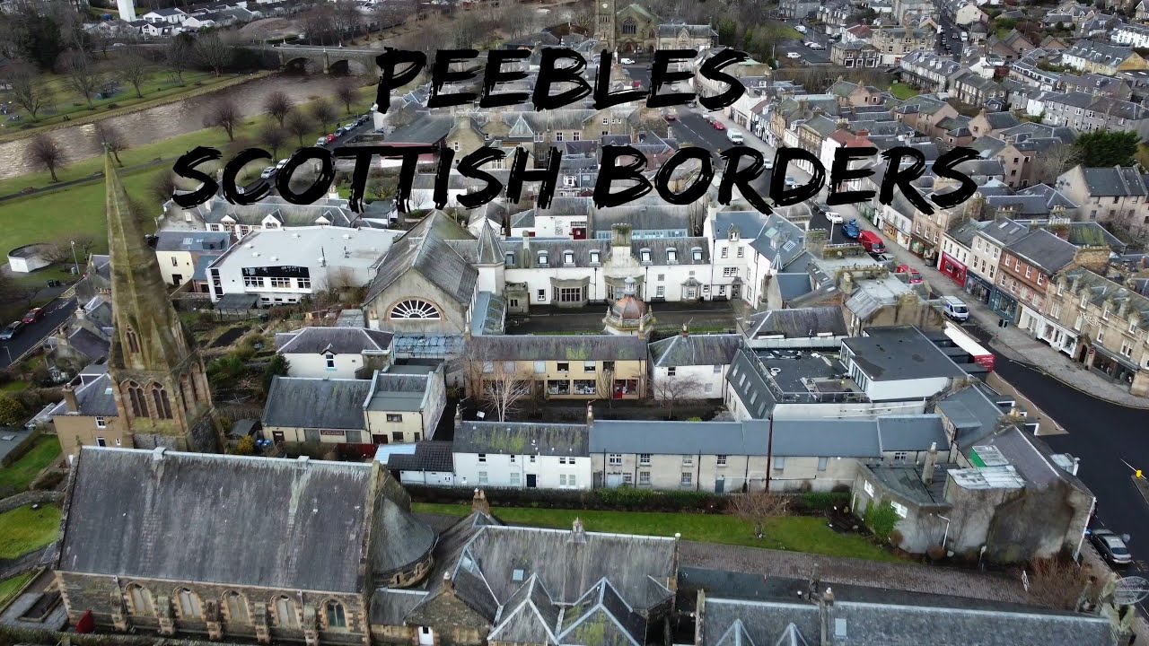 Peebles - Scottish borders - dji mini 2 - 4k