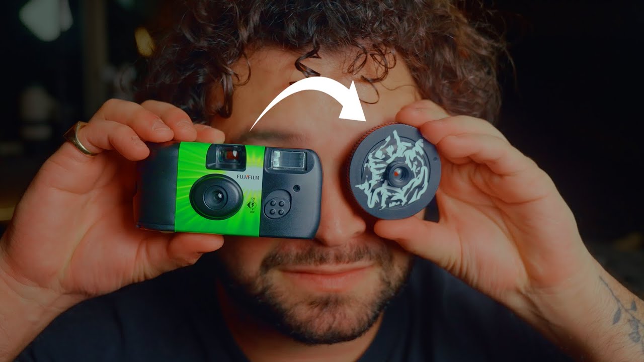 $20 DIY lens on a $6000 camera!