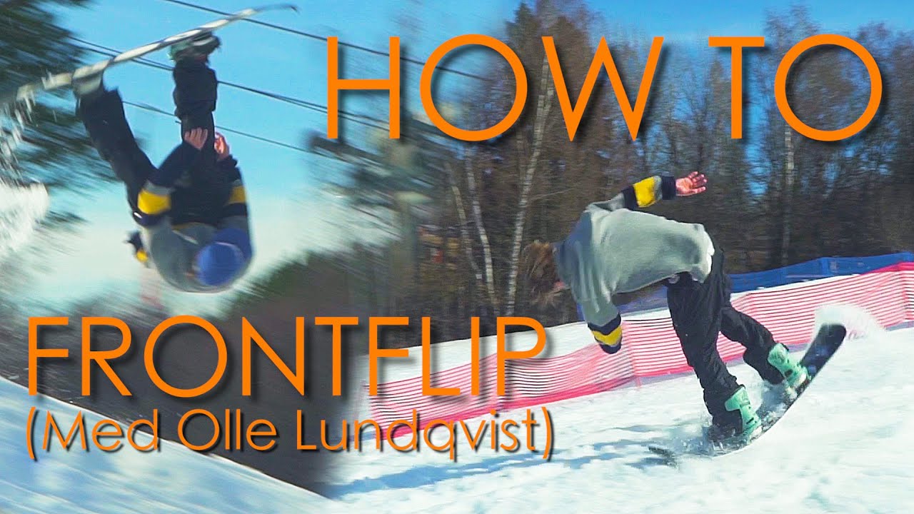 Leva Loppan - How to Snowboard Front Flip (i samarbete med Burger King)