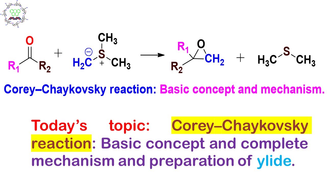 Corey-Chaykovsky reaction: preparation of epoxide using sulfur ylide: basic concept and mechanism.