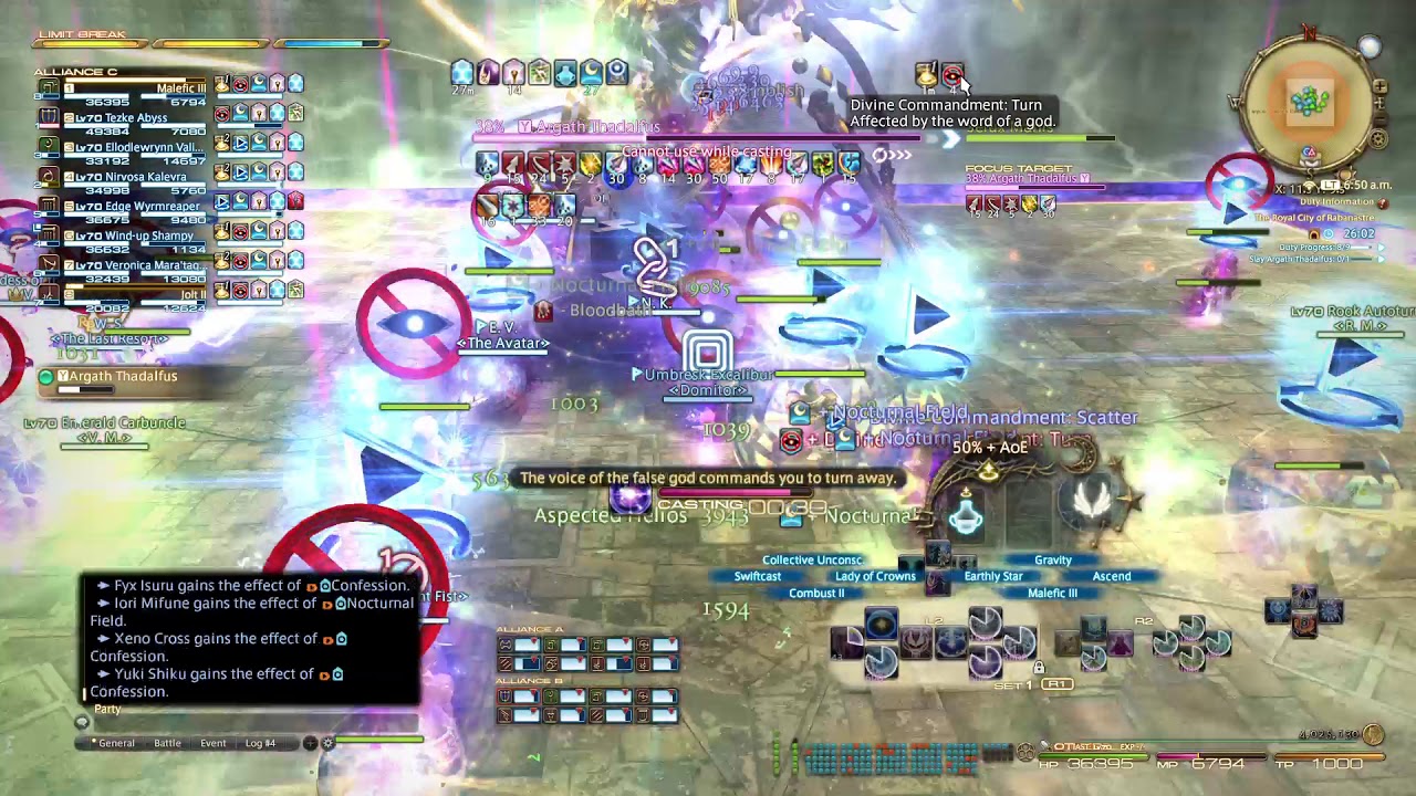 Argath Thadalfus clear-AST pov, day 1 Blind