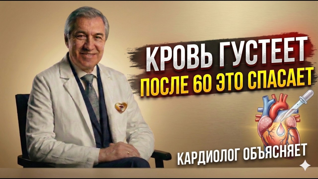 ПОСЛЕ 60 КРОВЬ ГУСТЕЕТ НОЧЬЮ! Врач показал отвар, который защищает от тромбов