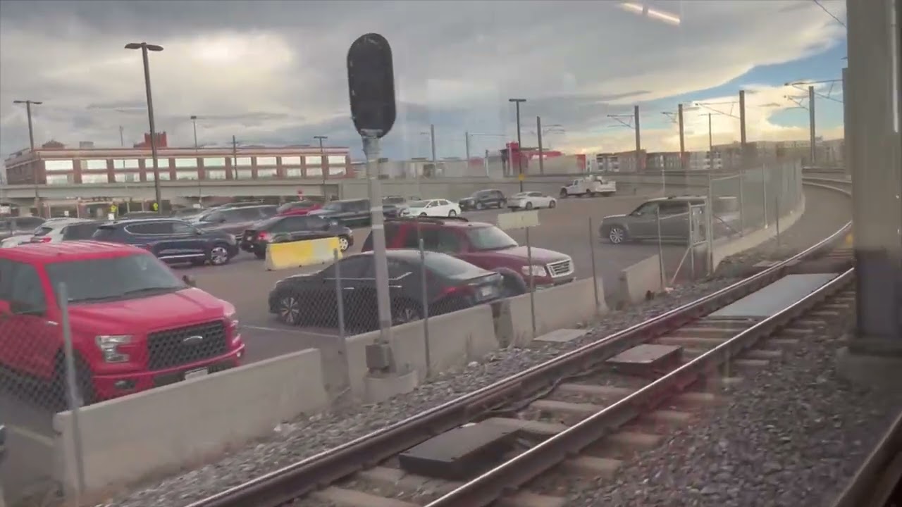 RTD E Line Light Rail Union Station to RidgeGate Parkway Station 8/16-18/23