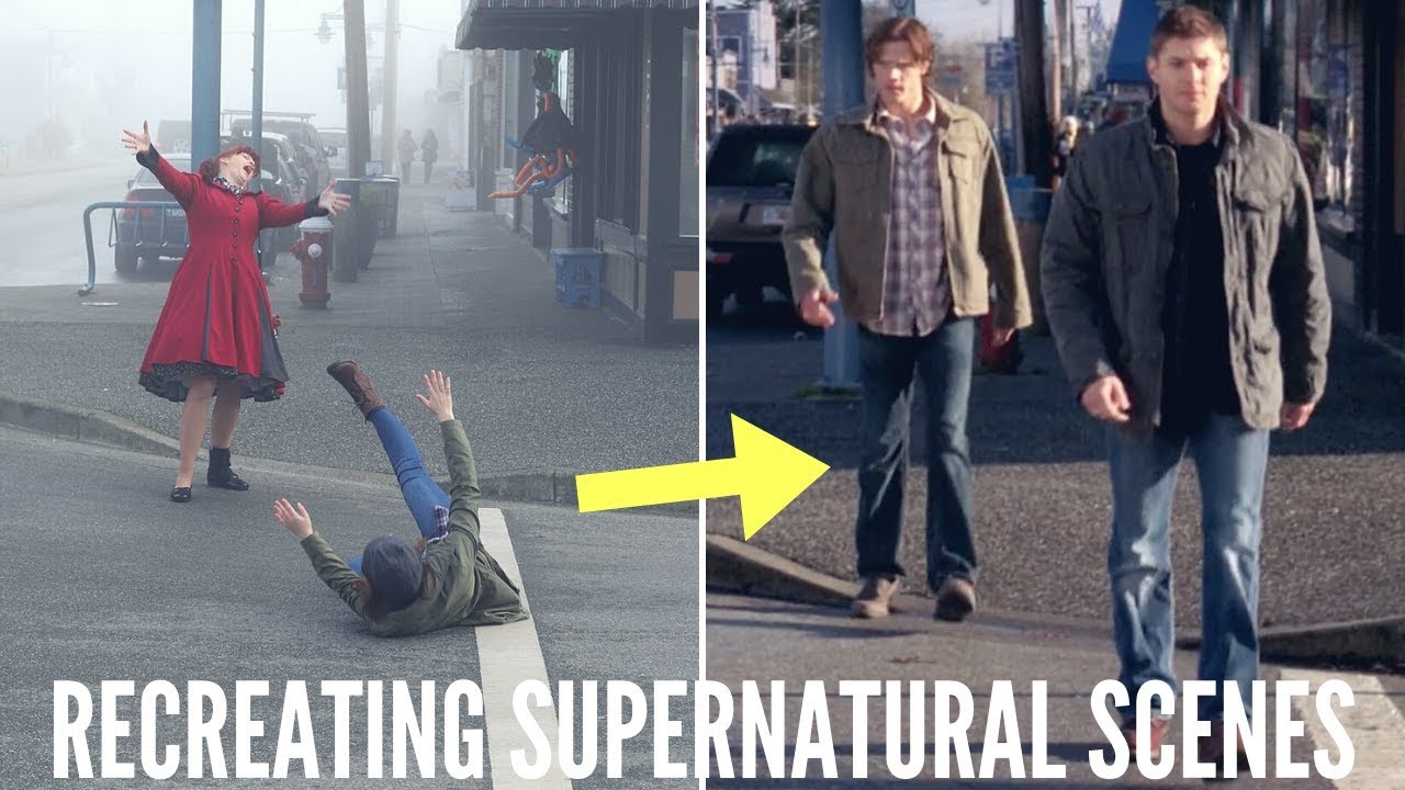 Recreating Supernatural Scenes At Their Original Filming Locations!