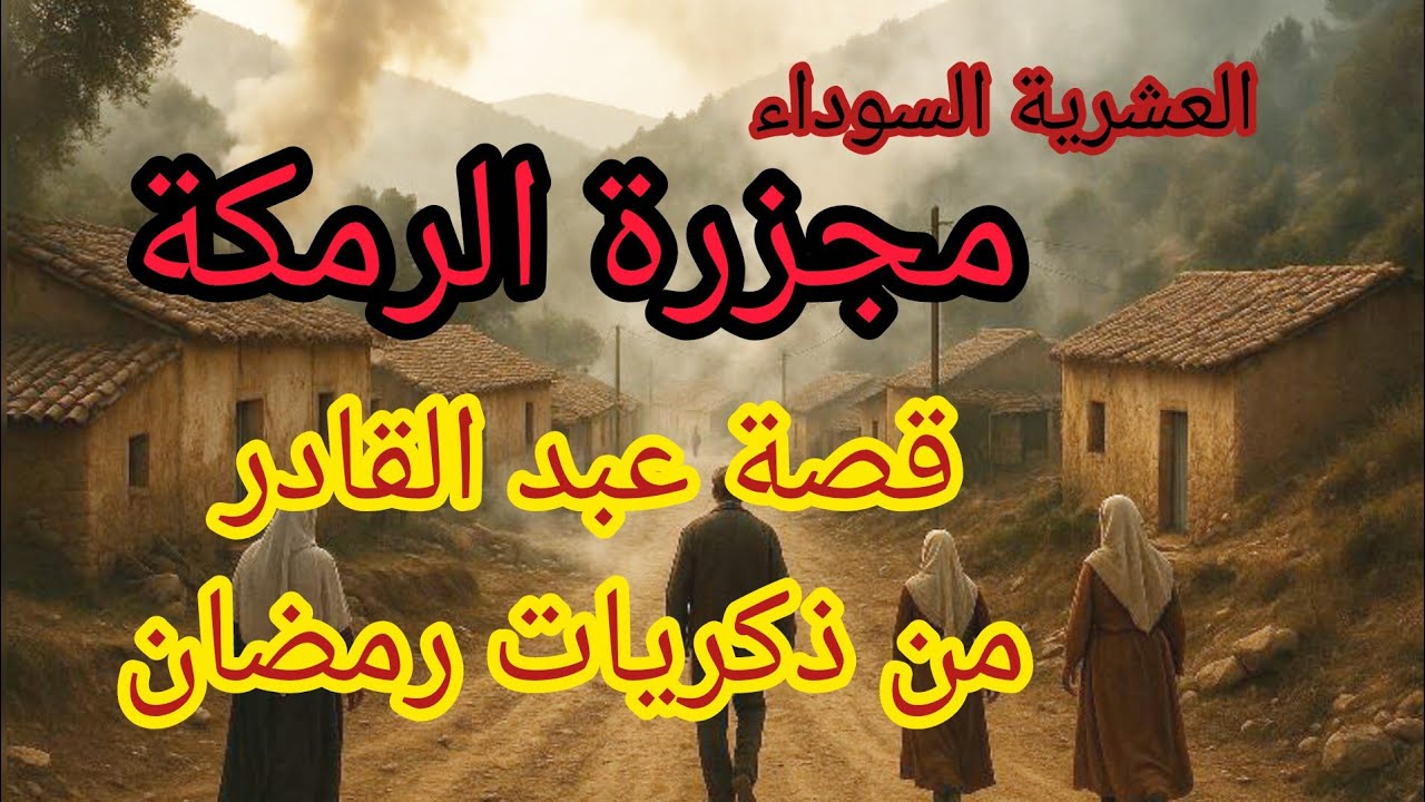 #العشرية مجزرة الرمكة من اول يوم رمضان .قصة عبد القادر الناجي الوحيد من العائلة