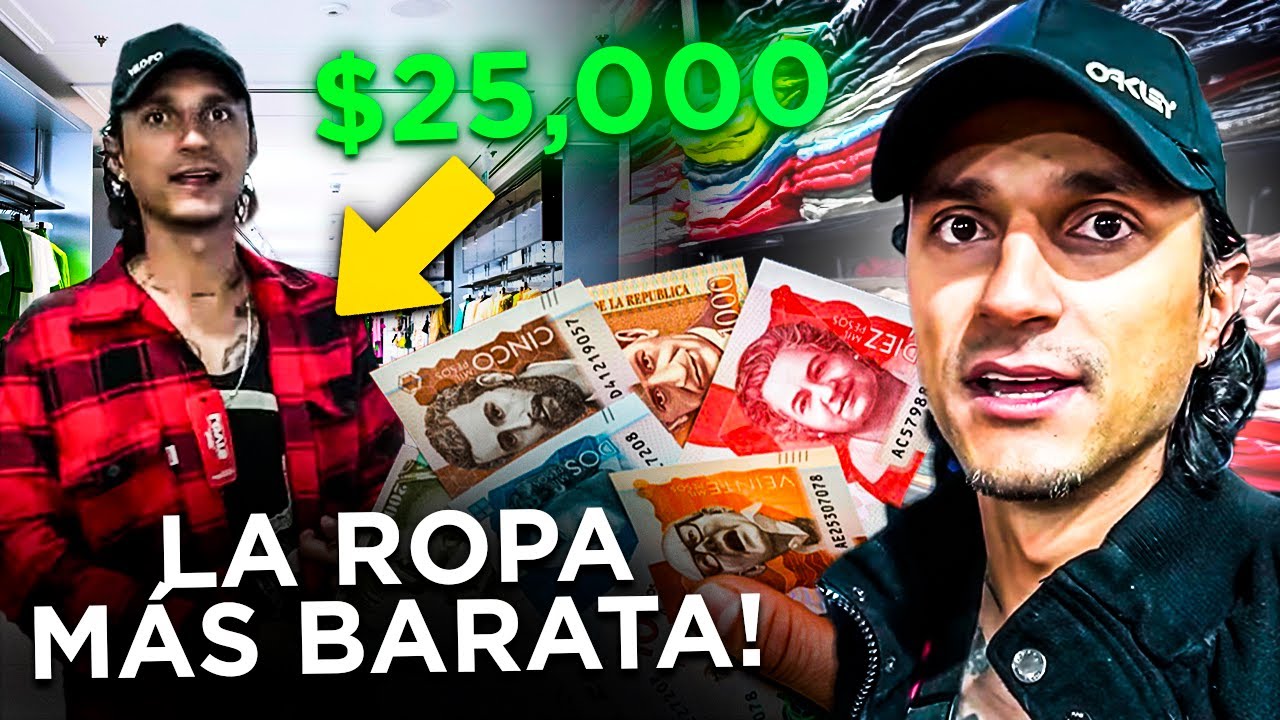 LA ROPA MAS BARATA DE COLOMBIA | San victorino