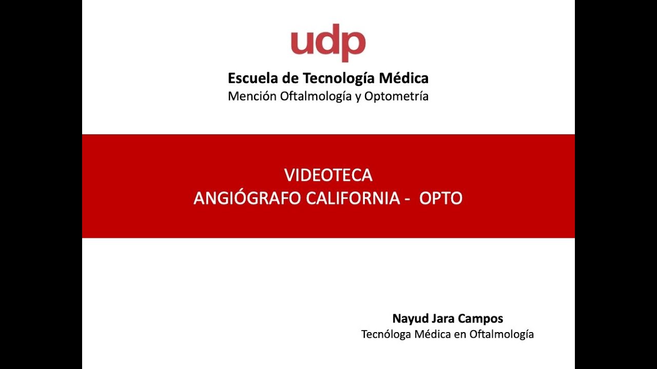 ANGIÓGRAFO CALIFORNIA -  OPTO