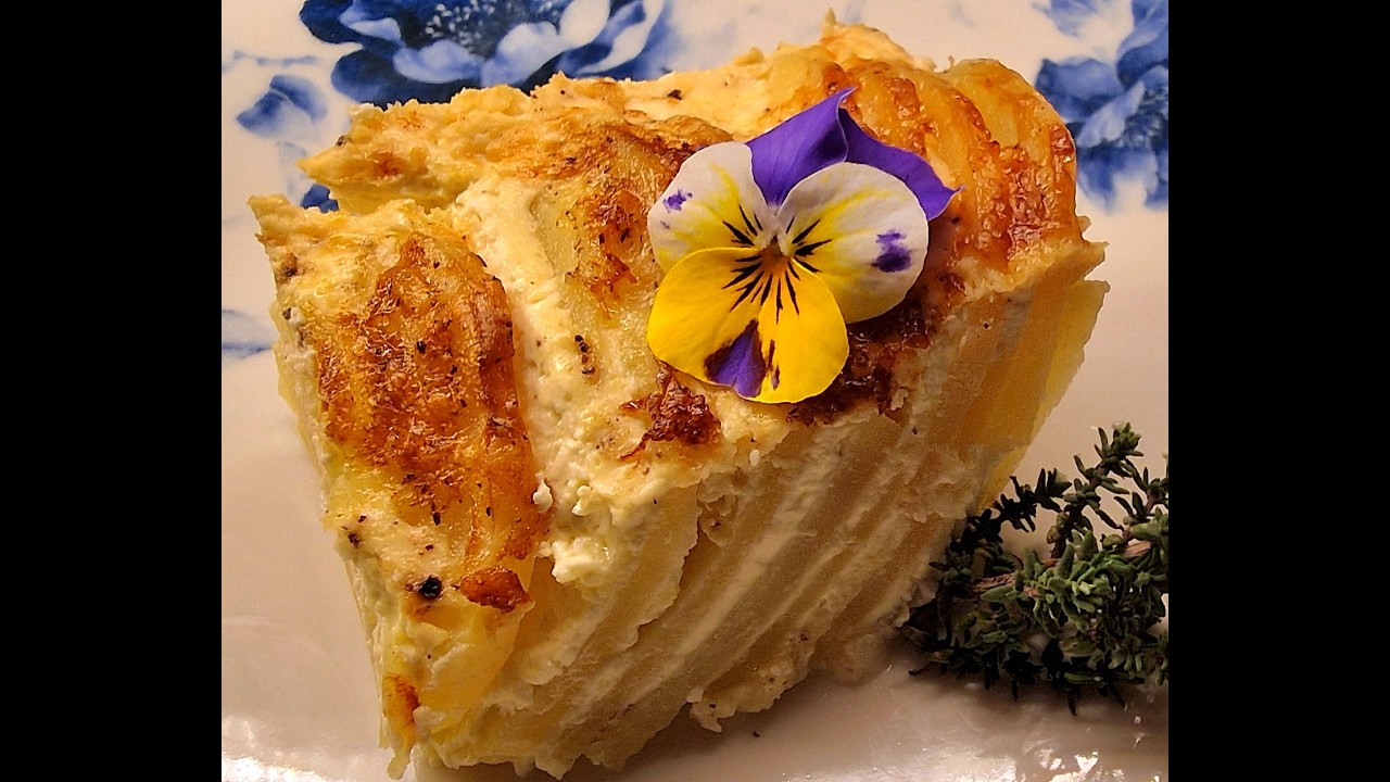 Patates gratinades – Gratin Dauphinoise