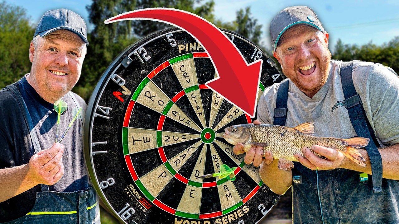 We COMBINED Fishing and Darts and it was CHAOS! 🎯
