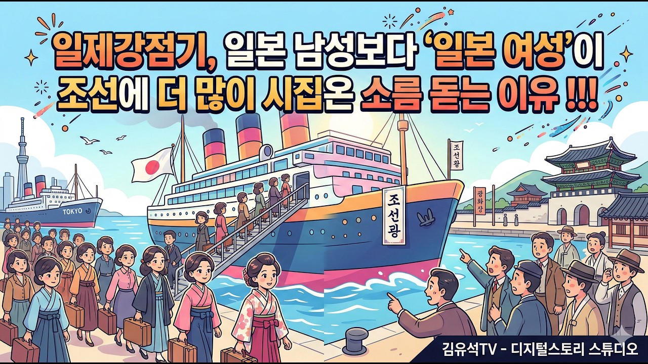 일제강점기, 일본 남성보다 '일본 여성'이 조선에 더 많이 시집온 소름 돋는 이 유 !!!