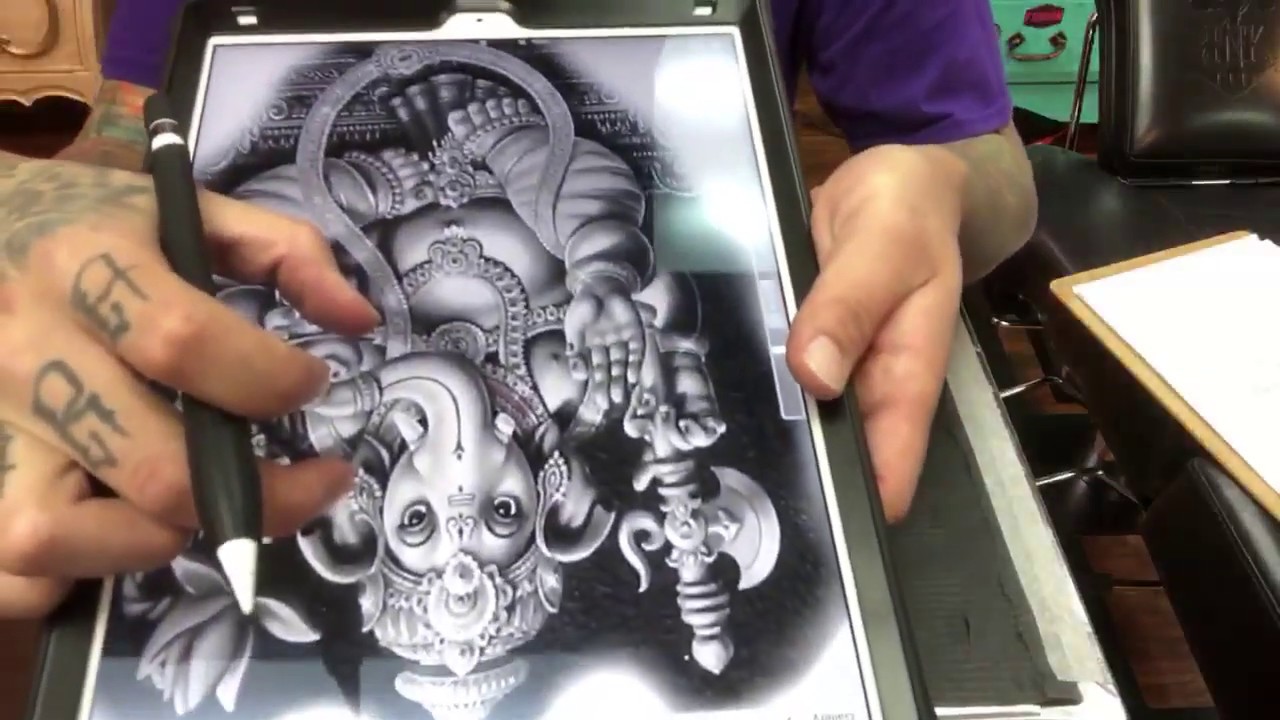 🖊️Как сделать трафарет на iPad Pro-procreate