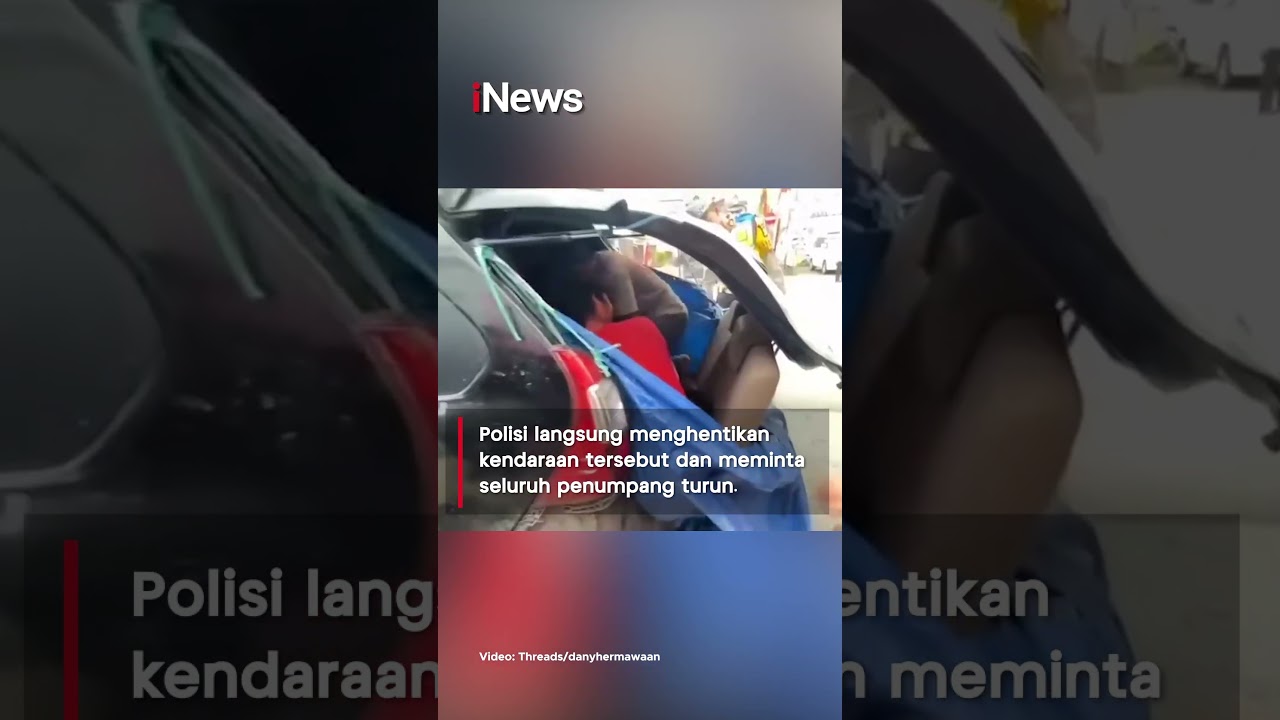 Viral Mobil Avanza Dipaksa Angkut 12 Pemudik demi Ongkos Murah, Ditutup Terpal