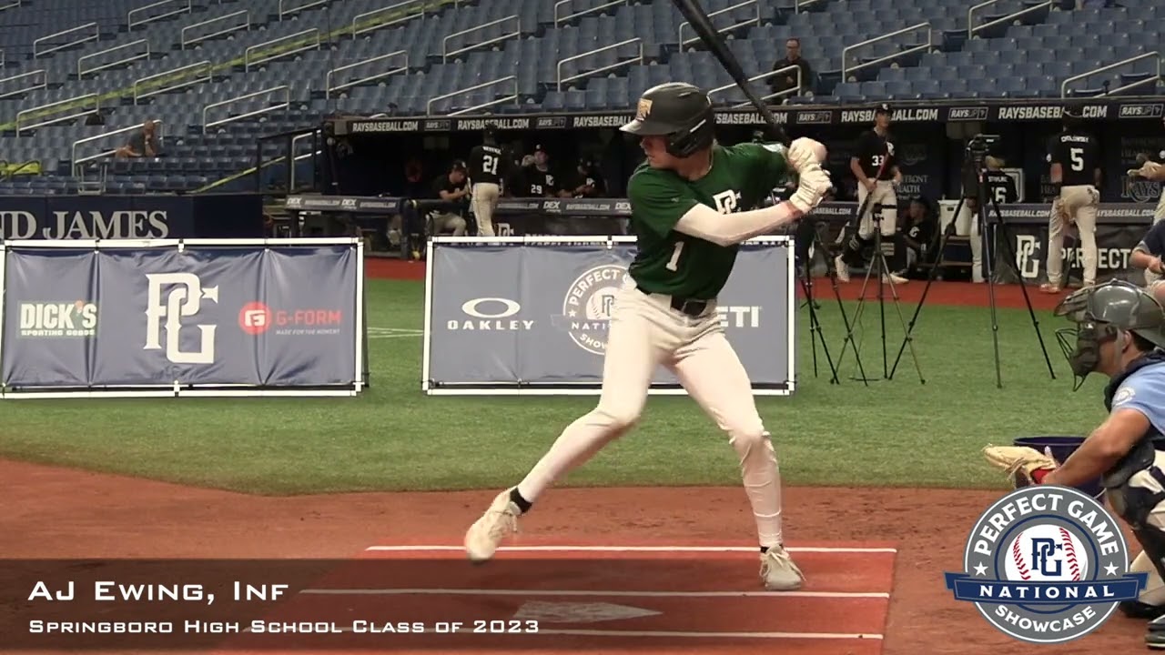 AJ Ewing Prospect Video, Inf, Springboro High School Class of 2023