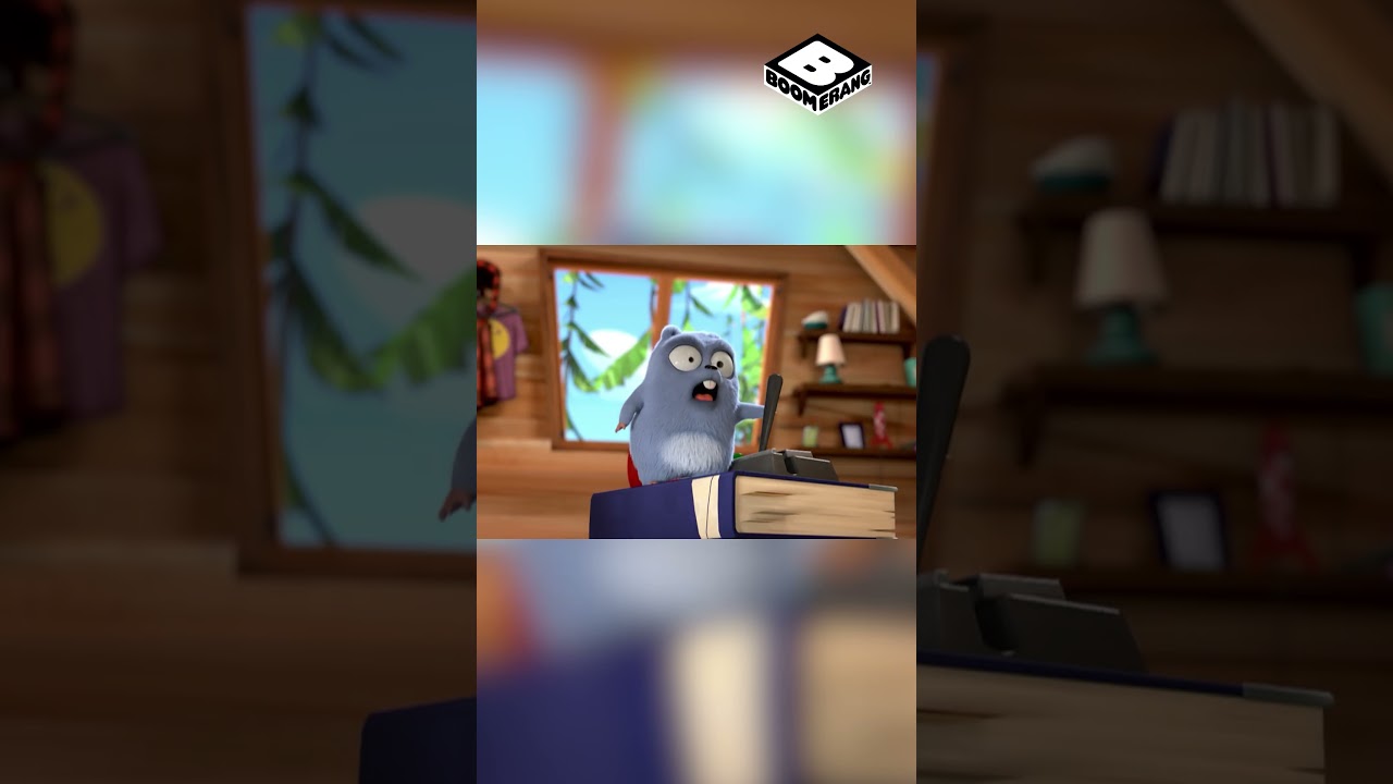 Always Thrill-seeking And Making Mayhem 😅🐻🐭🏡 | Grizzy and the Lemmings | Boomerang UK #shorts