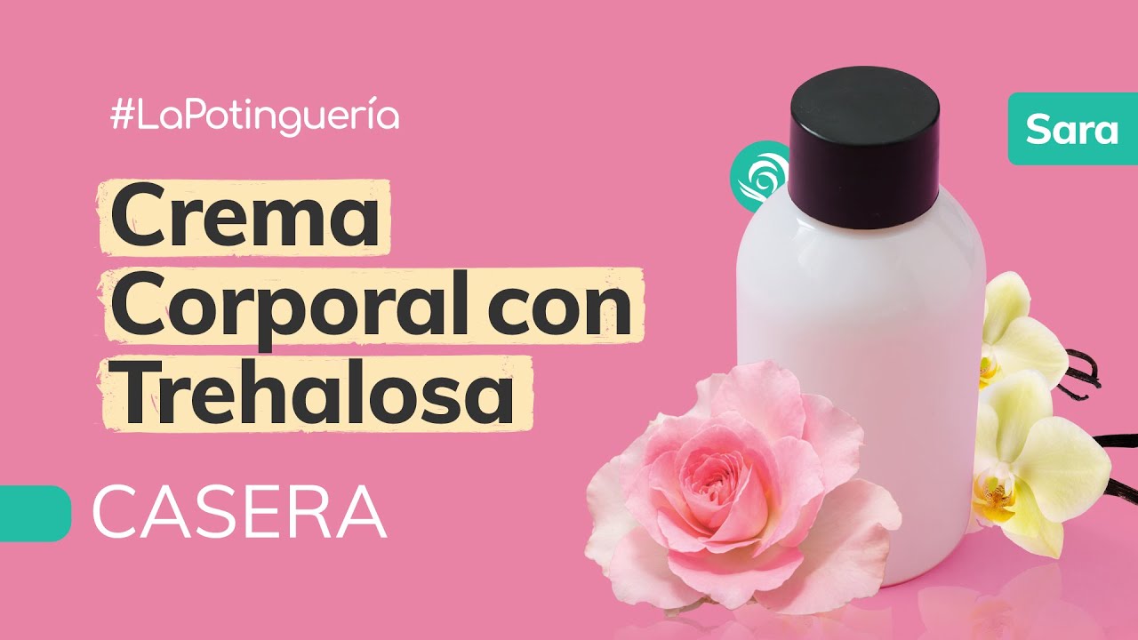 Cómo hacer Crema Corporal natural Emoliente y Protectora🧴🌹 con Trehalosa 💧 | Jabonarium #LP