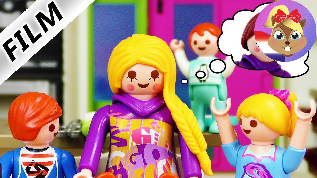 Playmobil Film Nederlands | LERARES ALS BABYSITTER - Bespioniert ze Hannah? Familie Vogel