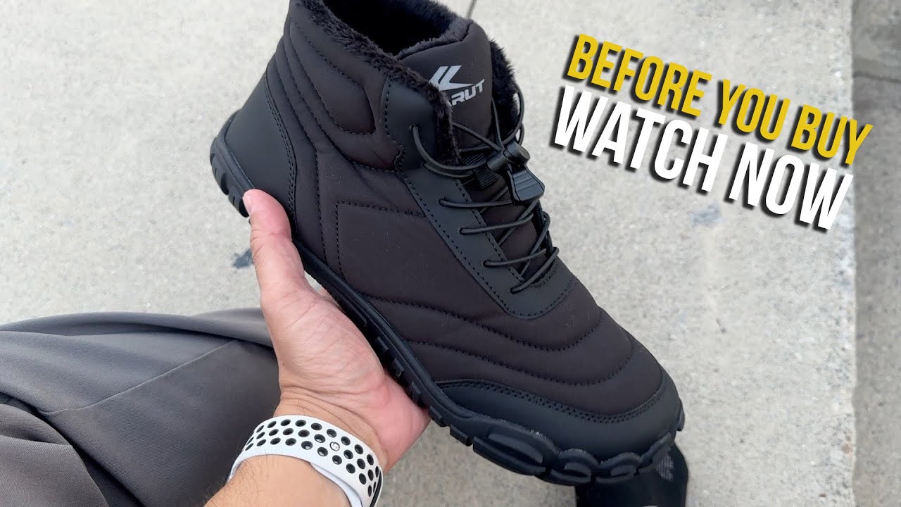 Best Barefoot Winter Boots | FLARUT Fur-Lined Zero Drop Ankle Sneakers Review