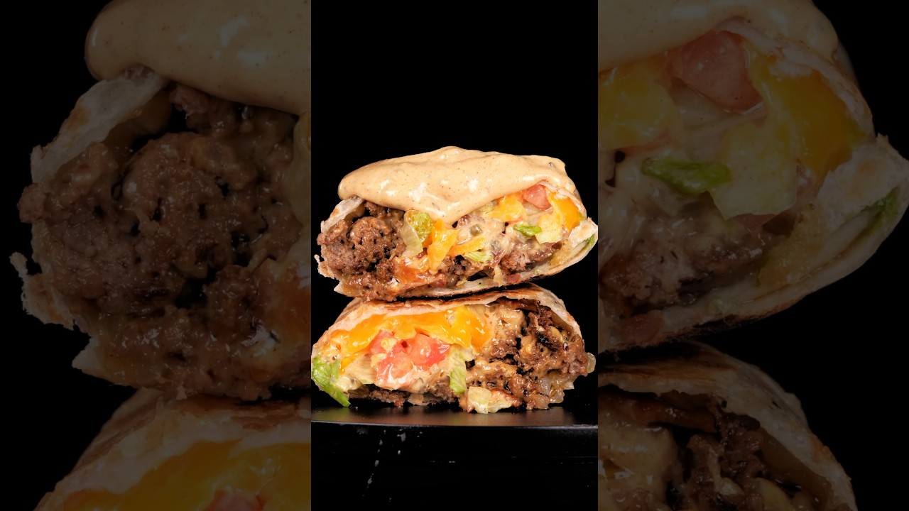 Bacon Cheeseburger Burrito 🌯