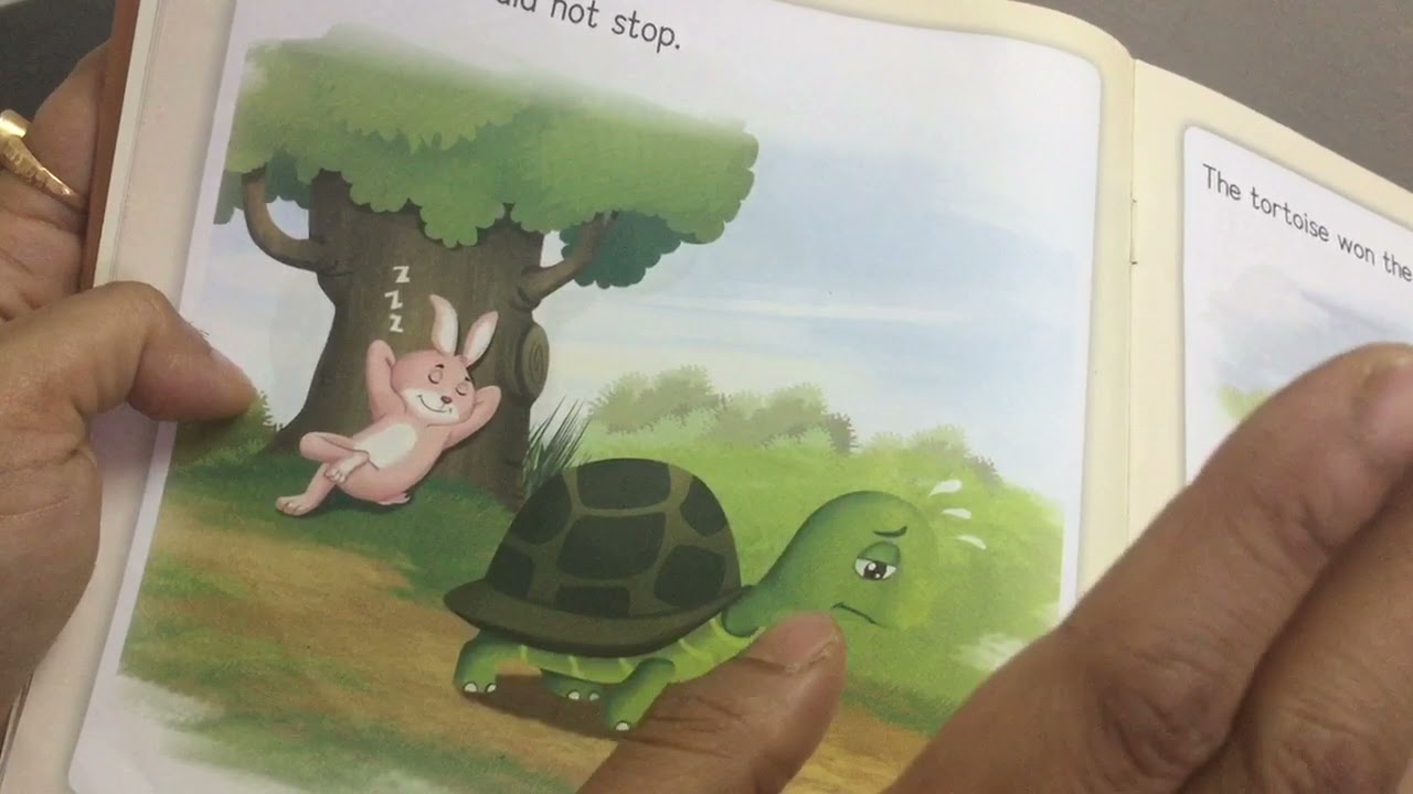 1. The Rabbit And The Tortoise. Nursery Stories.