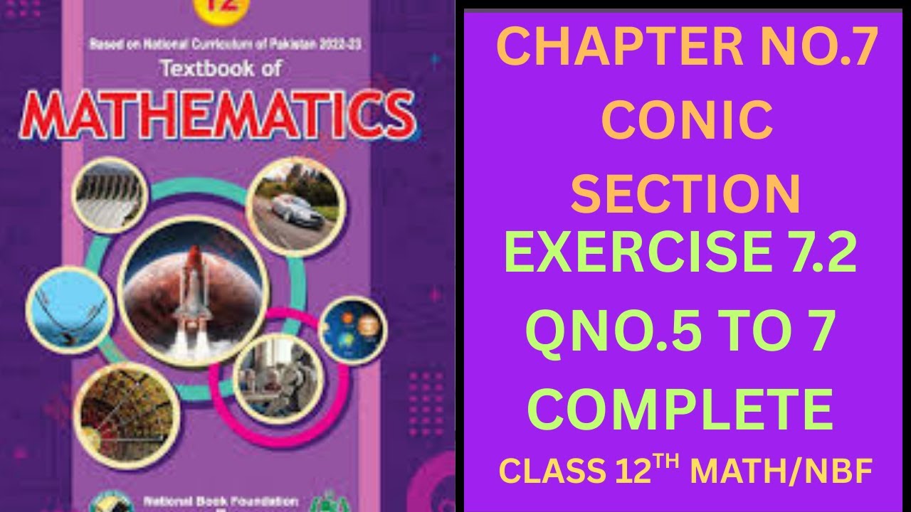 EX 7.2    CLASS  12TH  MATH ll  NBF NEW BOOK 2025 ll ex 7.2  12th math NBF II BY MATH TECHNICIAN
