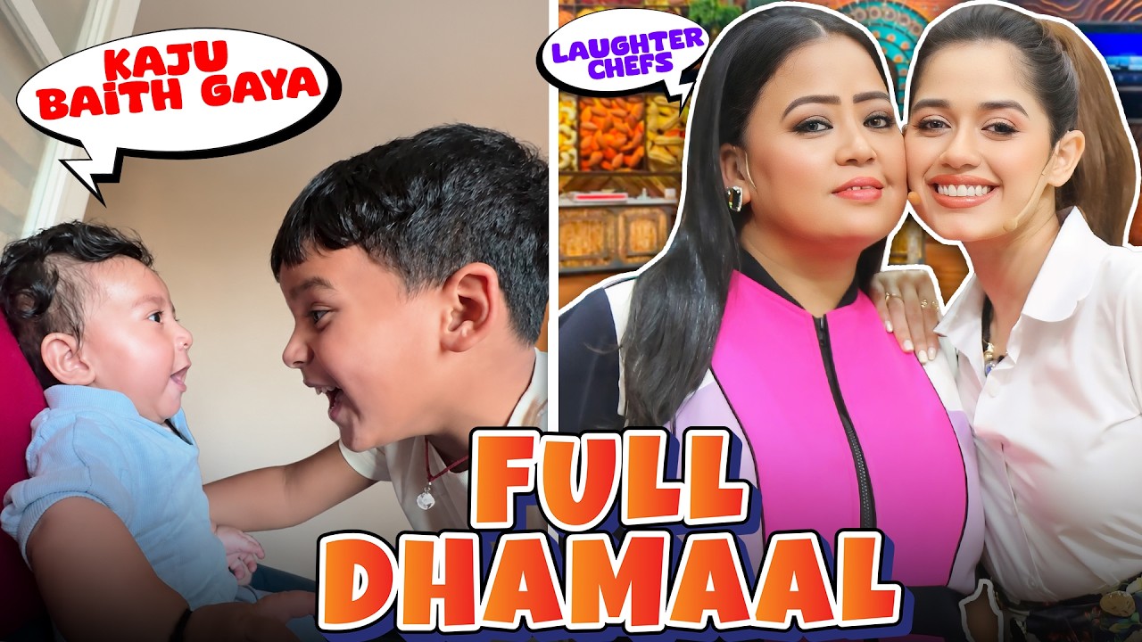 Laughter Chef's Ka Shoot | Kaju Baithne Lag Gaya 🤩 | Bharti Singh | Harssh Limbachiya | Golla | Yash