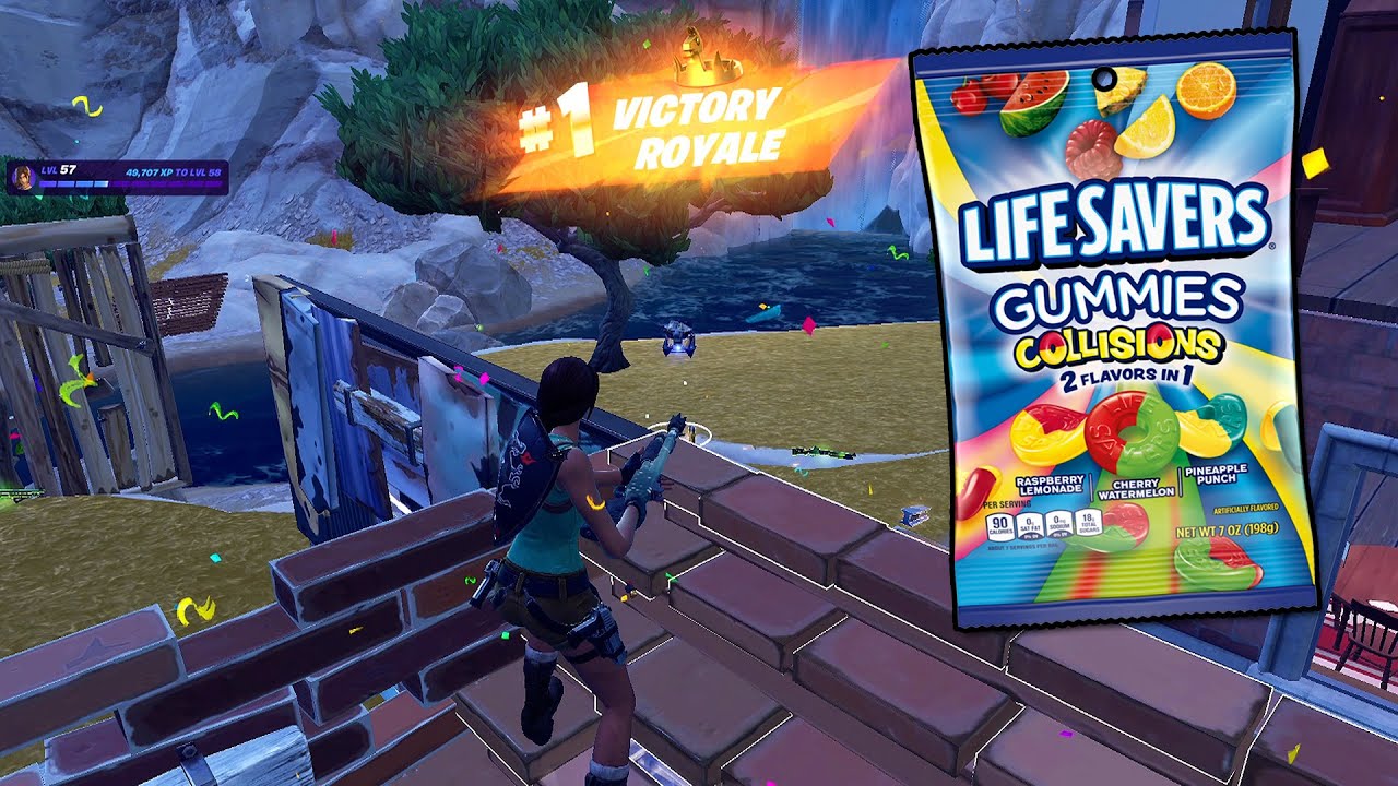 ASMR Fortnite Gummy Candy Eating Sounds