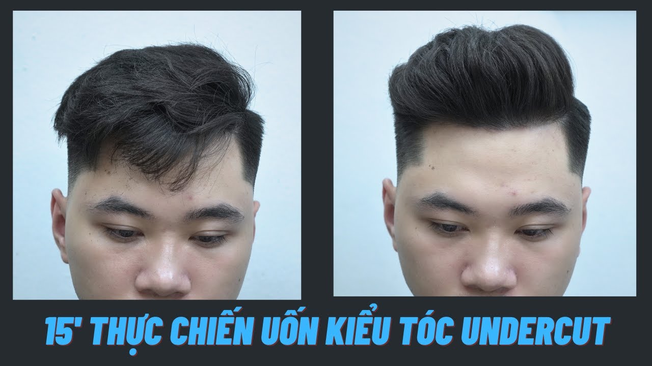15' THỰC CHIẾN NẮM VỮNG SƠ ĐỒ  KIỂU UỐN UNDERCUT - Hung BarberSharing