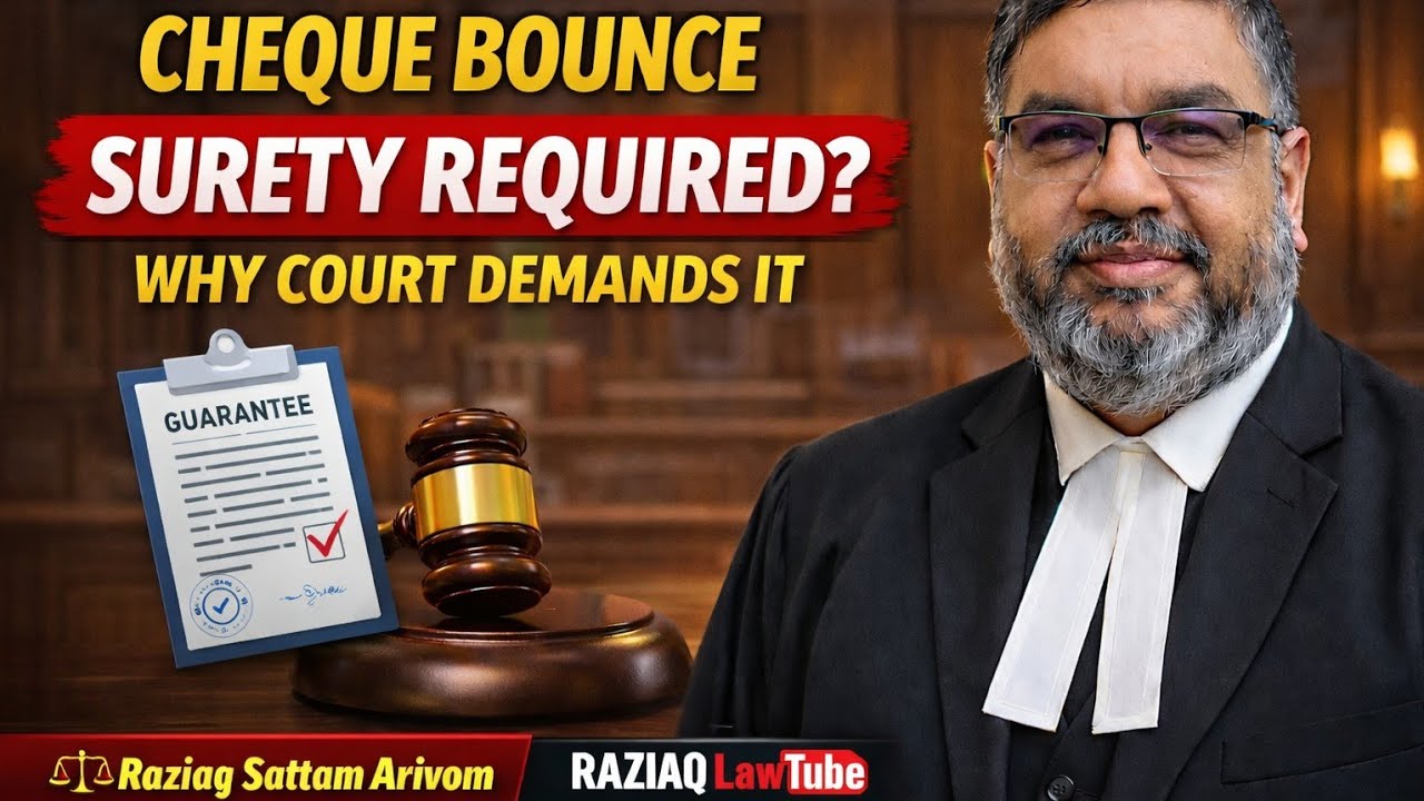 Why Accused Must Produce Surety in Cheque Bounce Cases? | Liability of Surety | CrPC Rules Explained