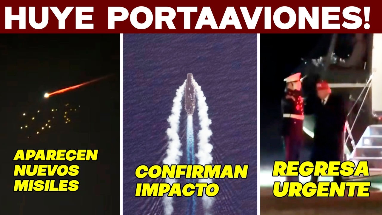 HUYE USS LINCOLN! IRÁN LANZA NUEVOS MISILES. FALLAN IRON DOME, THAAD Y ARROW